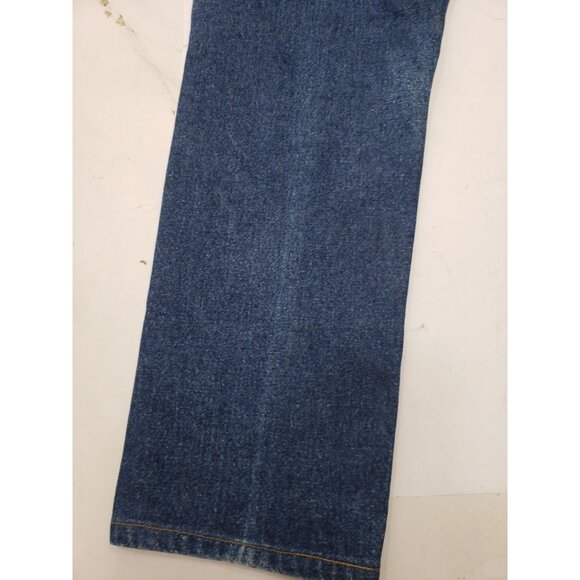 Wrangler Twenty X Women’s Size 9/10 x 32 Straight Leg Denim Dark Wash Jeans - Picture 16 of 16